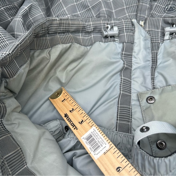 686 technical apparel Snowboard Ski jacket Mens Small S Gray Minor Flaws Stains - Picture 6 of 16